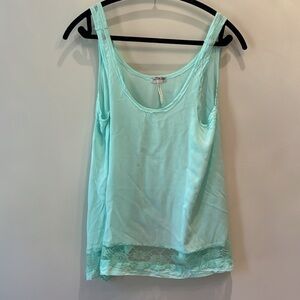 EUC Free People Turquoise Tank XS​​​​